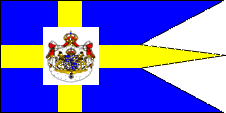 Flagge von Knig Carl XVI. Gustaf